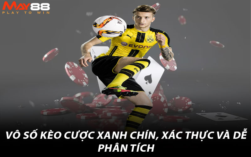 Vô số kèo cược xanh chín, xác thực và dễ phân tích